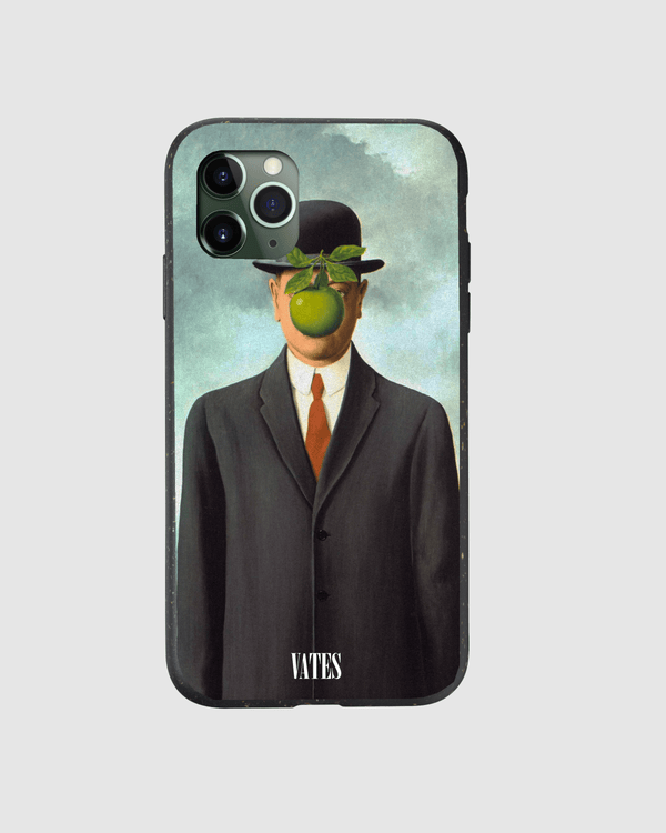 Magritte: Az Ember Fia 100% Eco Telefontok vates_muveszet_irodalom_ruhazati_marka