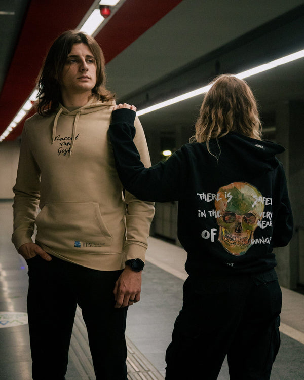 SKULL HOODIE | The van Gogh Collection vates_muveszet_irodalom_ruhazati_marka