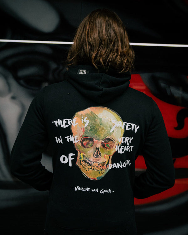 SKULL HOODIE | The van Gogh Collection vates_muveszet_irodalom_ruhazati_marka