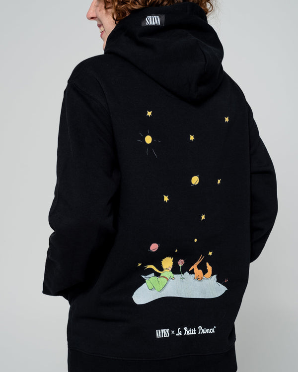 Galaxis kapucnis pulóver | Vates X A Kis Herceg Galaxis kapucnis pulóver | Vates X A Kis Herceg vates_muveszet_irodalom_ruhazati_marka