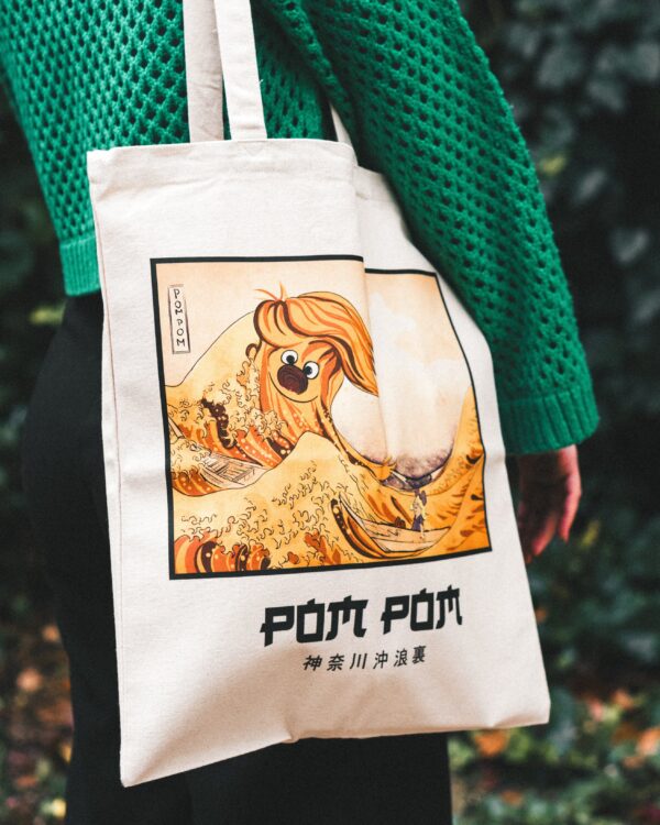 A NAGY POM POM KANAGAVÁNÁL PRÉMIUM VÁSZONTÁSKA