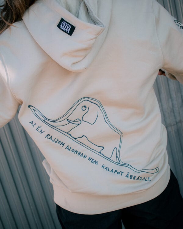Nemkalap hímzett hoodie | Vates X A Kis Herceg