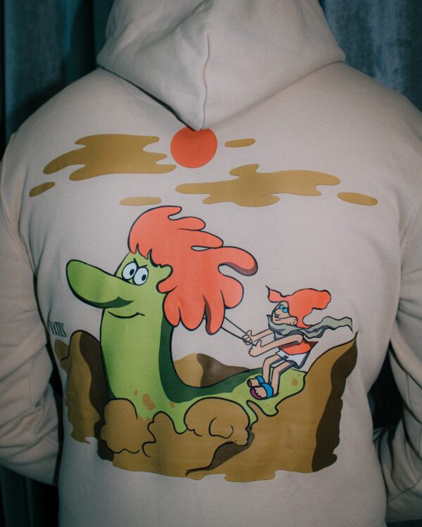 Horgász A Dűnék Között Prémium Hoodie