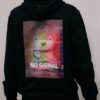 TV Maci No Signal Prémium Hoodie