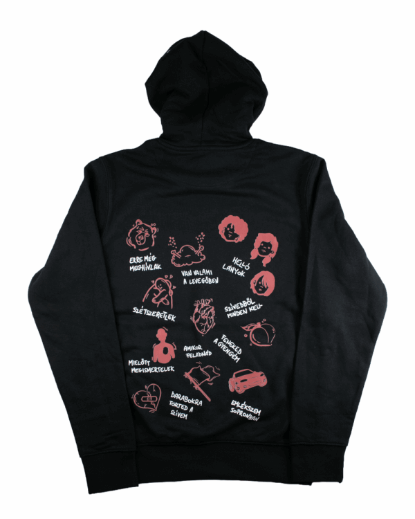 Rajzok hoodie | Vates X Halott Pénz